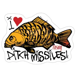 Rising Rising Ditch Missile Sticker