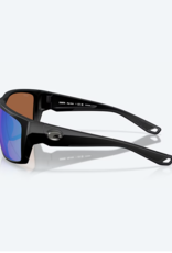 Costa Del Mar Costa Fly Line Matte Black w/ Green Mirror 580G