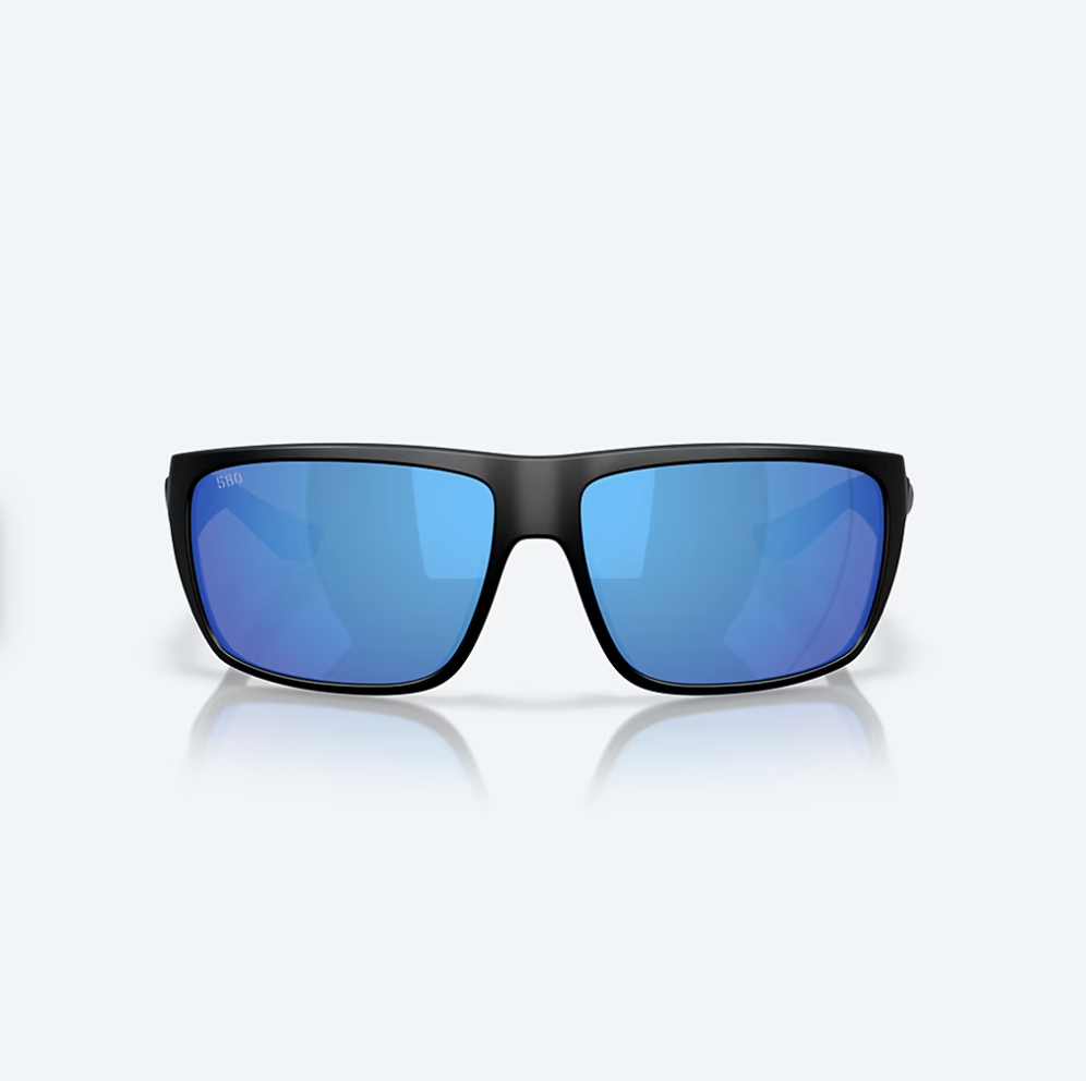 Costa Del Mar Costa Fly Line Matte Black w/ Blue Mirror 580G