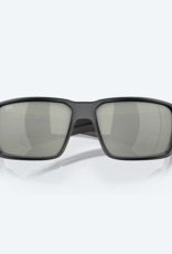 Costa Del Mar Costa Fantail Pro 11 Sunglasses Matte Black w/ Gray Silver Mirror 580G