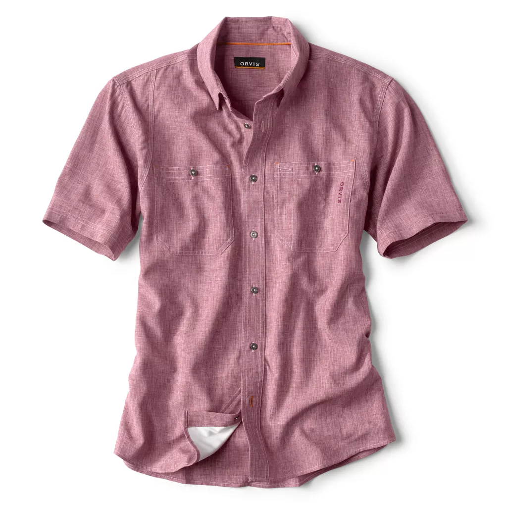 Orvis Orvis Tech Chambray Short Sleeve Work Shirt