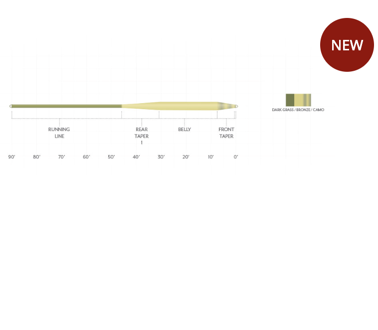 Scientific Anglers Scientific Anglers Amplitude Smooth Carp Fly Line -