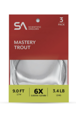 Scientific Anglers Scientific Anglers Mastery Trout Leader 3 Pack -