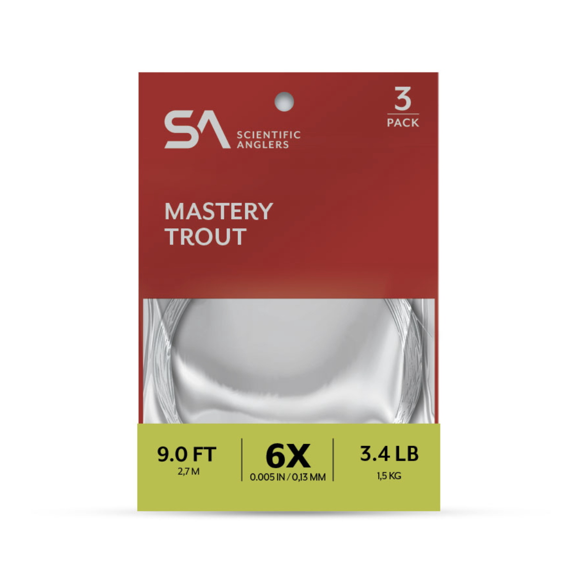 Scientific Anglers Scientific Anglers Mastery Trout Leader 3 Pack -