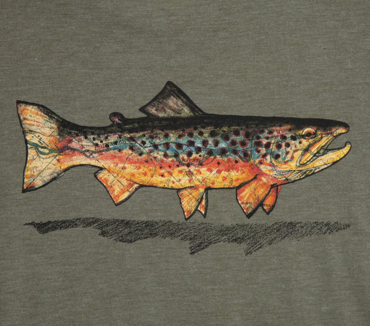 Fishpond Fishpond Local Shirt Olive