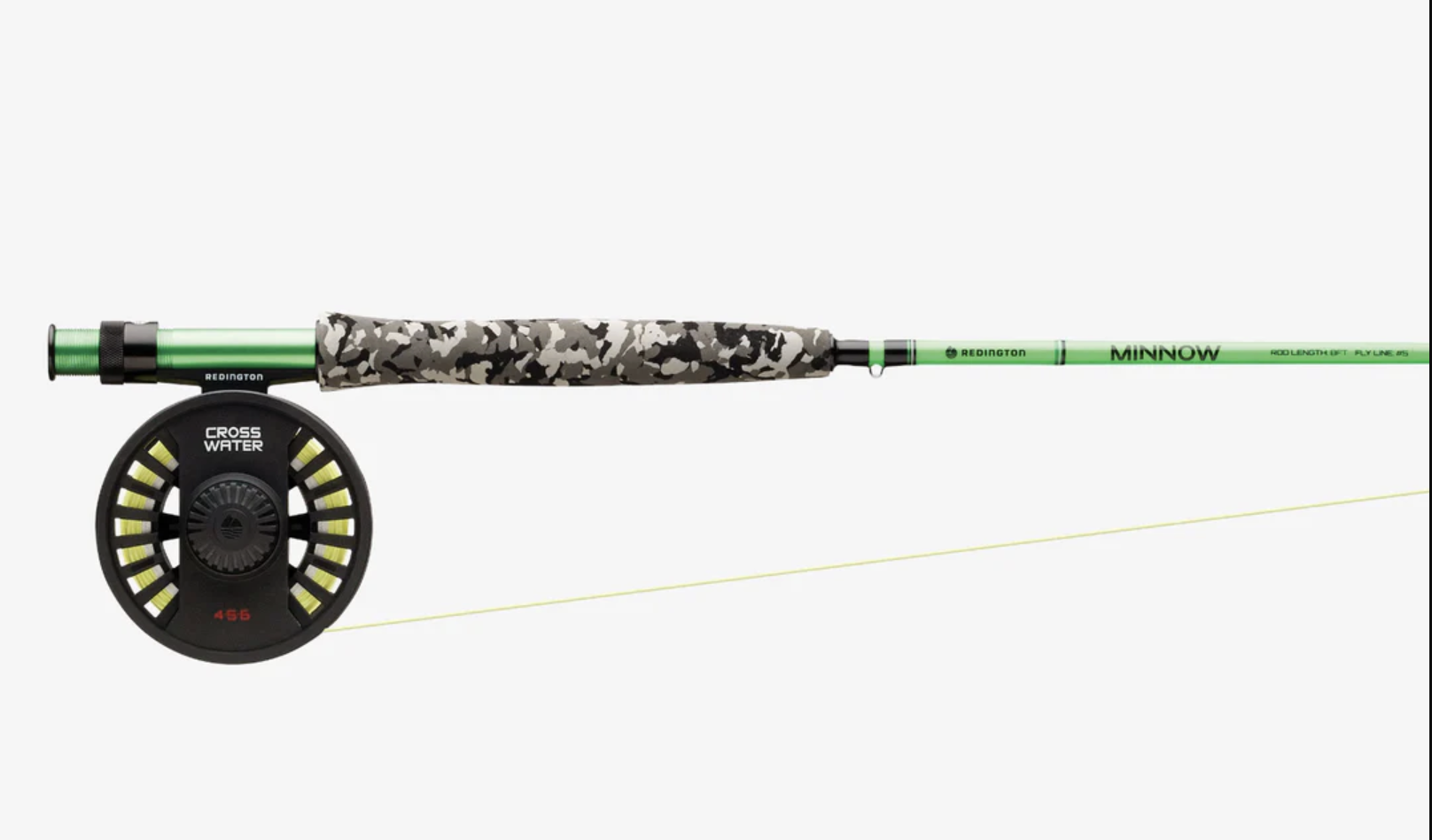 Redington Redington Youth Minnow Outfit W/ Crosswater Reel 8' 5WT Neon Green