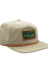 Winston Rod Co. Winston MT Vintage Rope Bill Hat Khaki