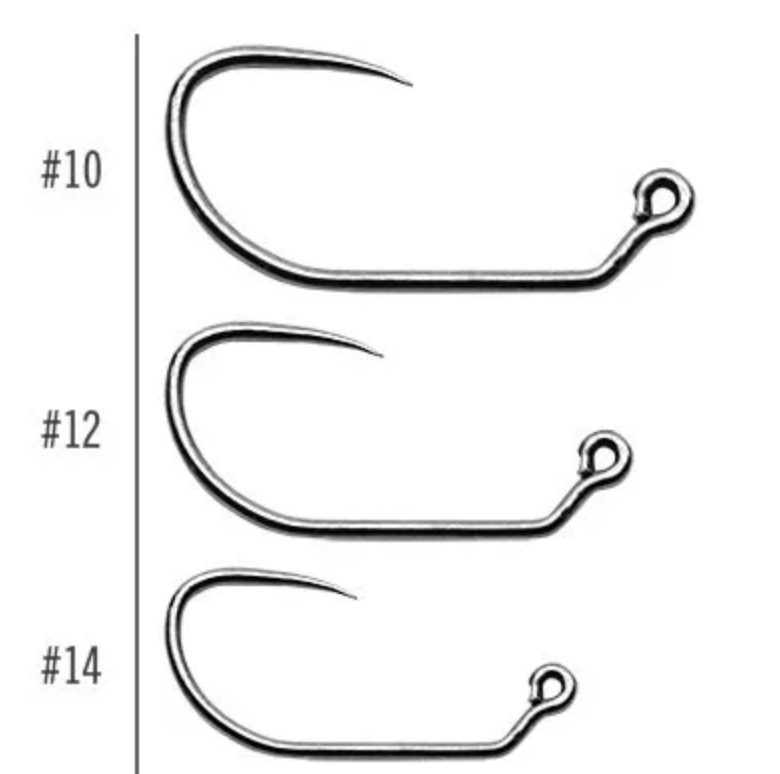 Montana Fly Co MFC Tactical Barbless Jig Hook (25 Pack)