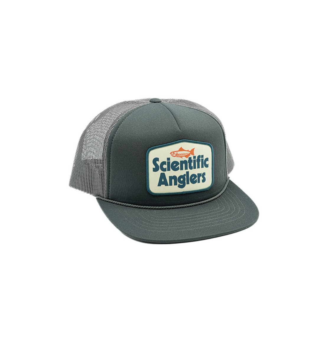 Scientific Anglers Scientific Anglers Hat - Foamie Trucker Grey SA Logo