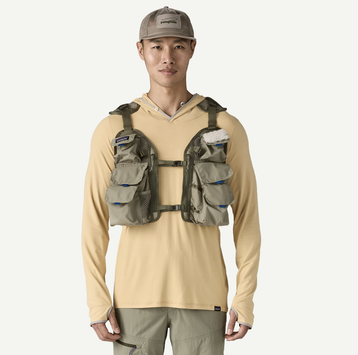 Patagonia Patagonia Stealth Convertible Vest - River Rock Green