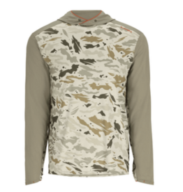 Simms Fishing Simms Solarflex Hoody - Stone/Ghost Camo Stone 3XL