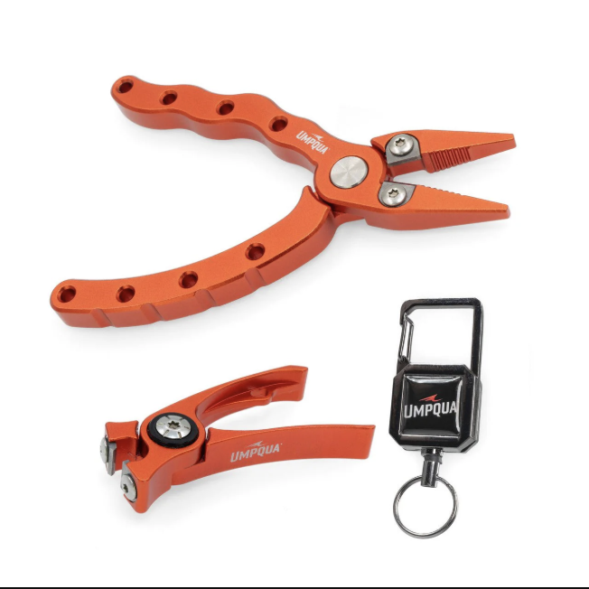 Umpqua Feather Merchants Umpqua RiverRun Retractor Nipper Plier Combo