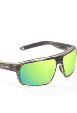Bajio Bajio Greenland Sunglasses Gray Grass Matte Green Mirror Glass