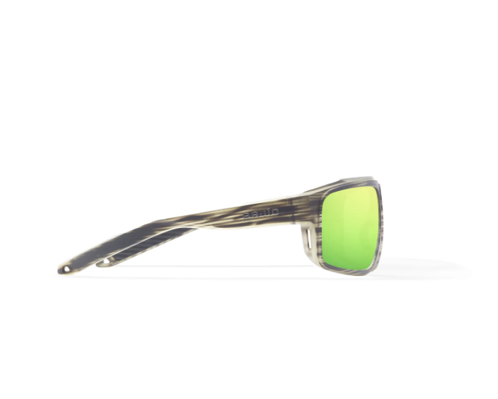 Bajio Bajio Greenland Sunglasses Gray Grass Matte Green Mirror Glass