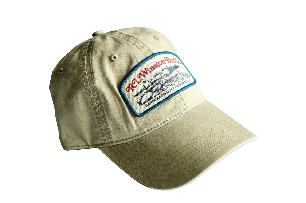 Winston Rod Co. Winston Legacy Patch Hat Khaki