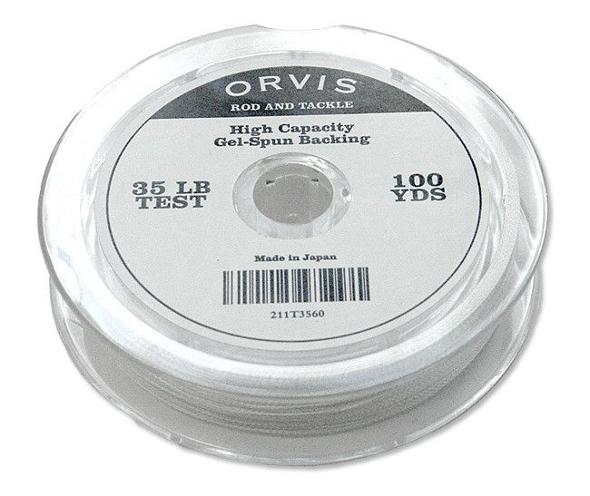 Orvis Orvis High-Capacity Gel-Spun Backing White