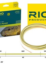 RIO Rio Premier FIPS Euro Nymph Fly Line - Orange/Sage/Olive 2-5WT
