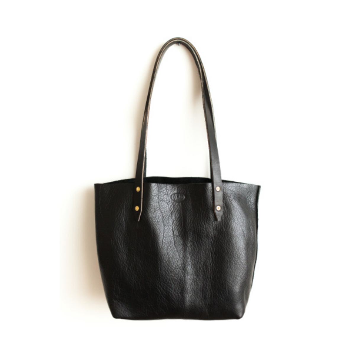 Outlaw Handmade Leather Tote Blk