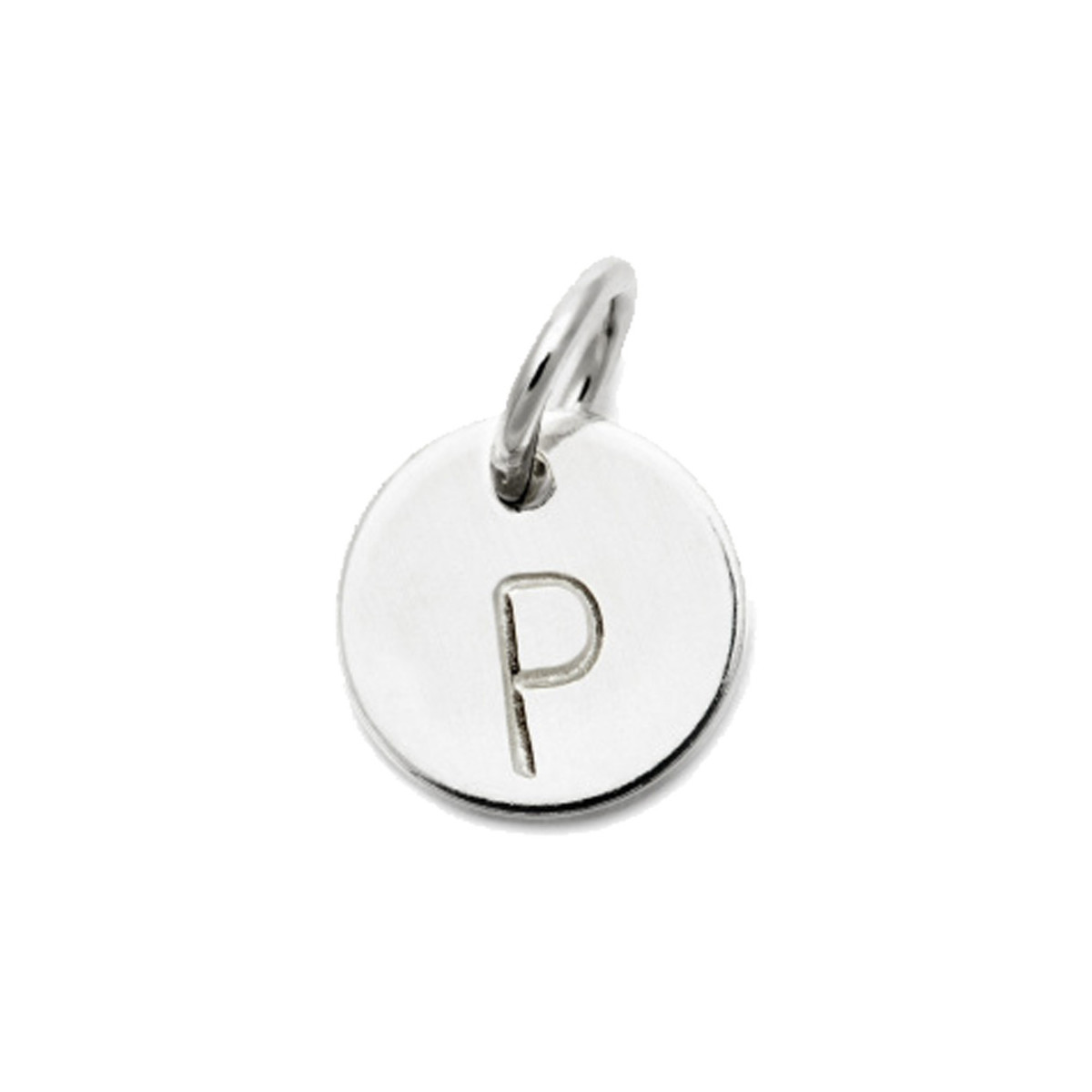 Laughing Sparrow Letter Charm P