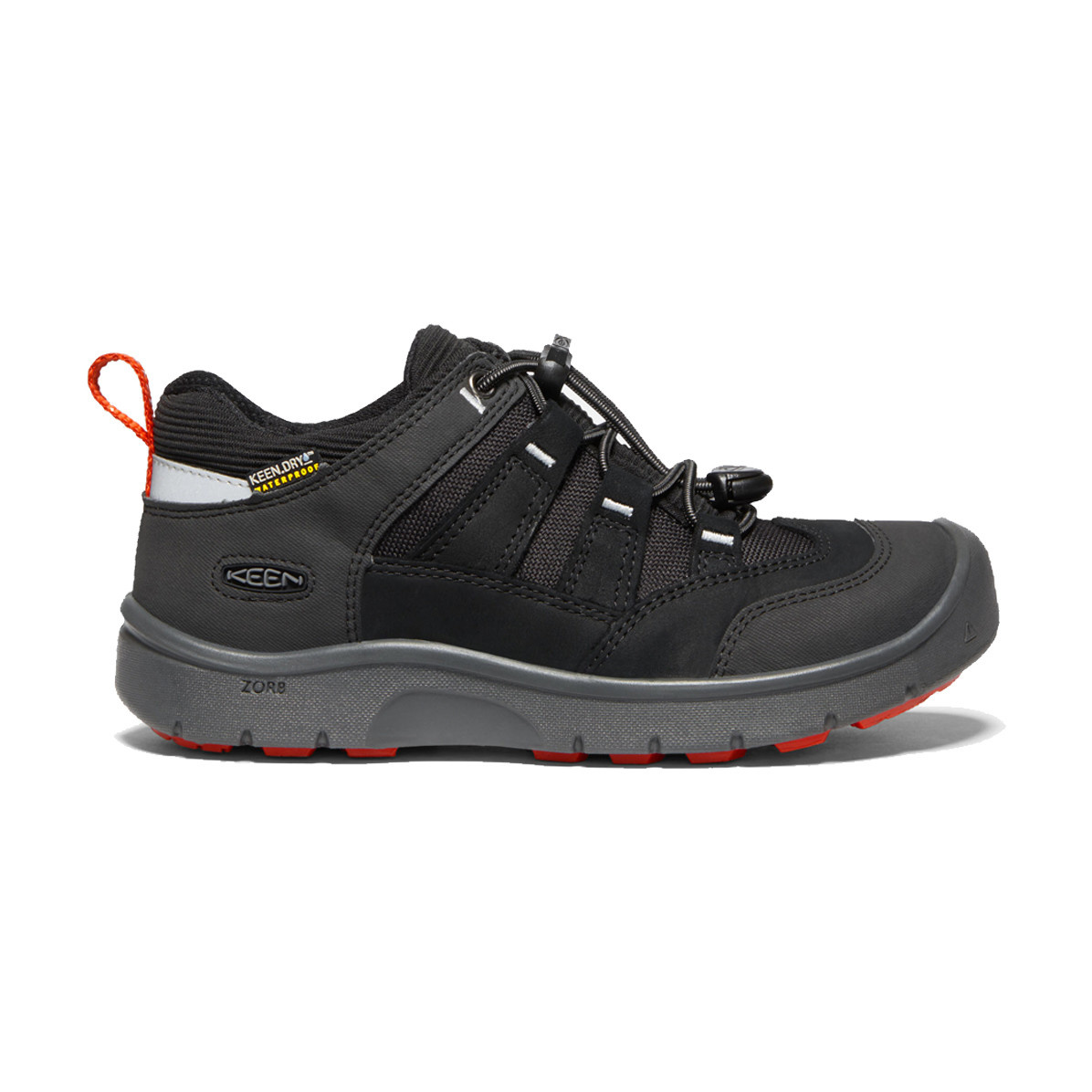 Keen Youth Hikeport WP Black/Bright Red 