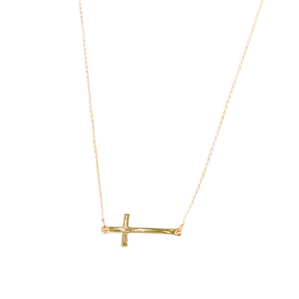 Michelle McDowell Cross Necklace
