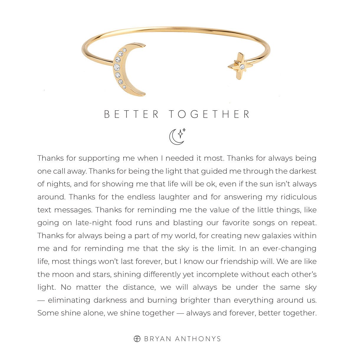 Bryan Anthonys Better Together Cuff