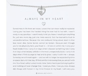 Bryan Anthonys Always In My Heart Necklace