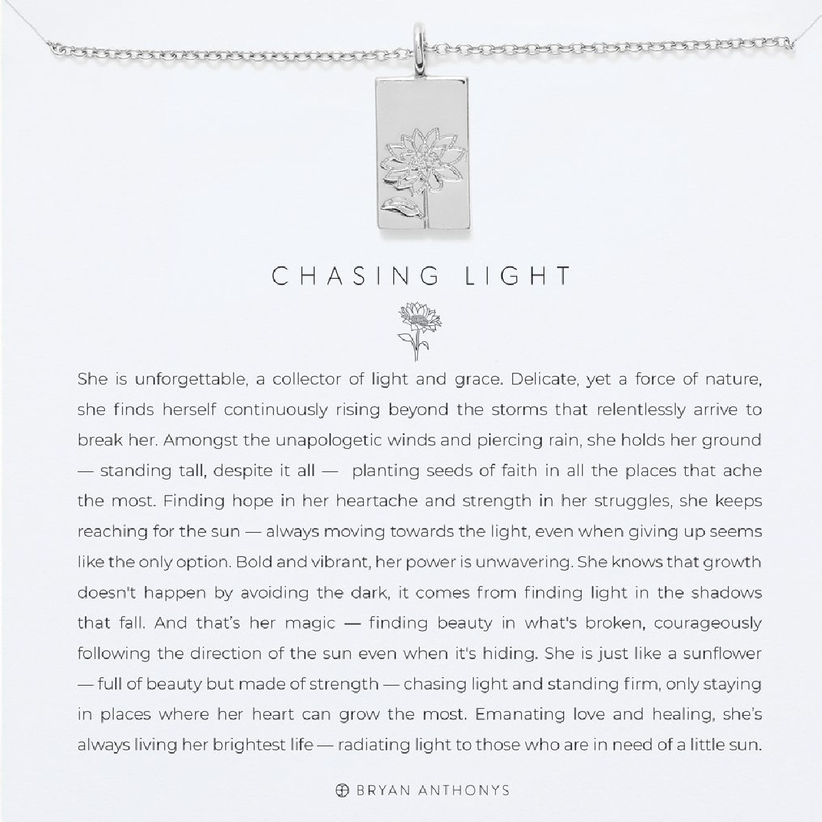 Bryan Anthonys Chasing Light Necklace