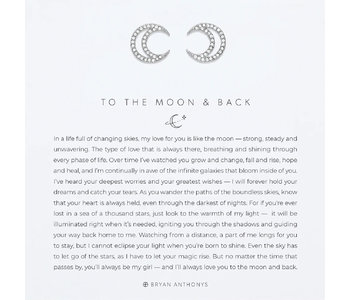 Bryan Anthony To the Moon and Back Stud Earrings