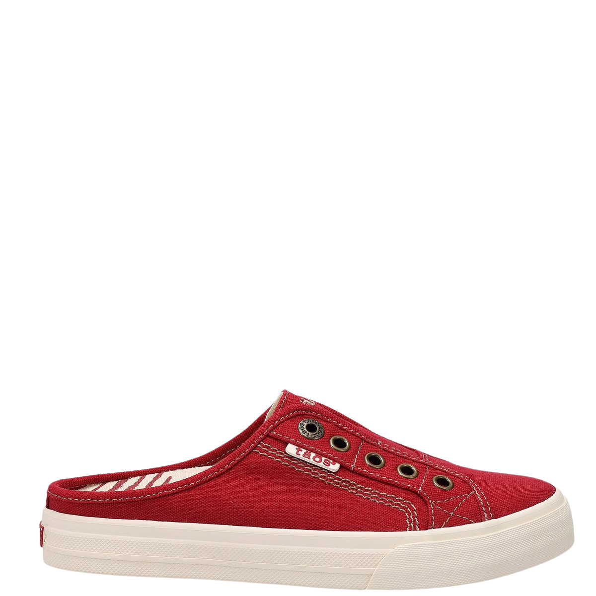 taos red sneakers