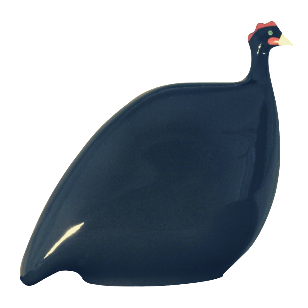 Black French Guinea Hen
