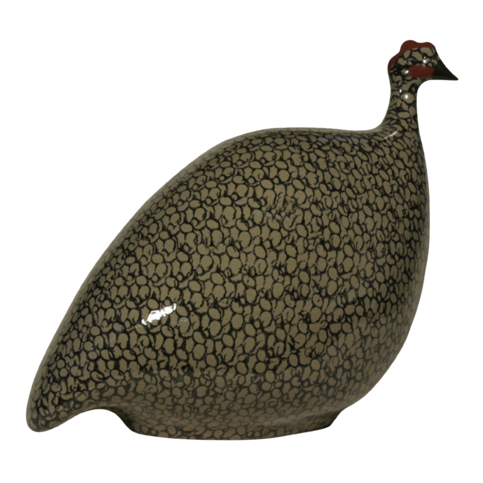 Grey Speckled Black French Guinea Hen