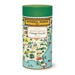 Cavallini & Co. CAVALLINI 1000 Piece Puzzle US National Parks Map