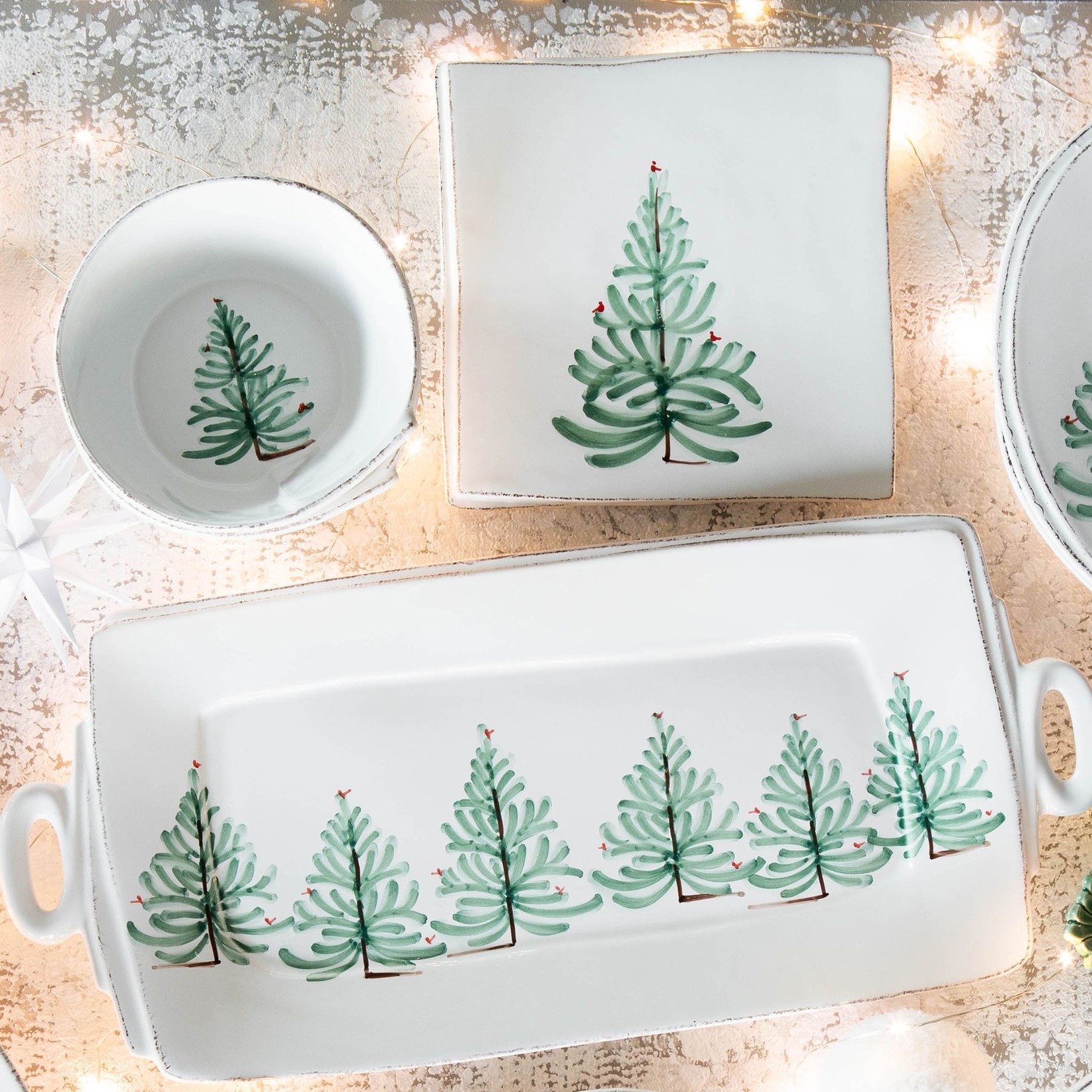 Vietri VIETRI Lastra Holiday Trivet