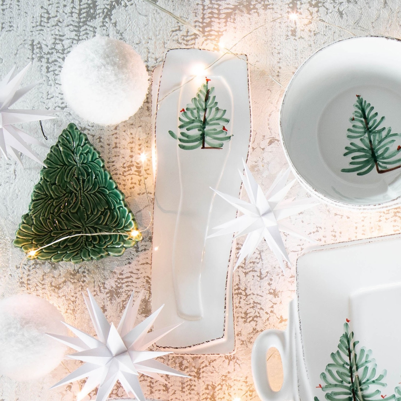 Vietri VIETRI Lastra Holiday Spoon Rest