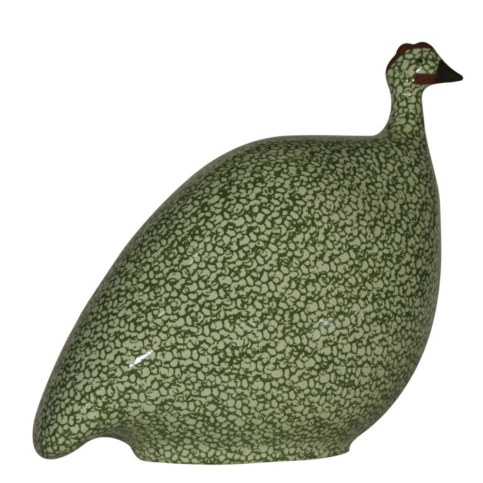 Lussan Green Anise Speckled  Green French Guinea Hen