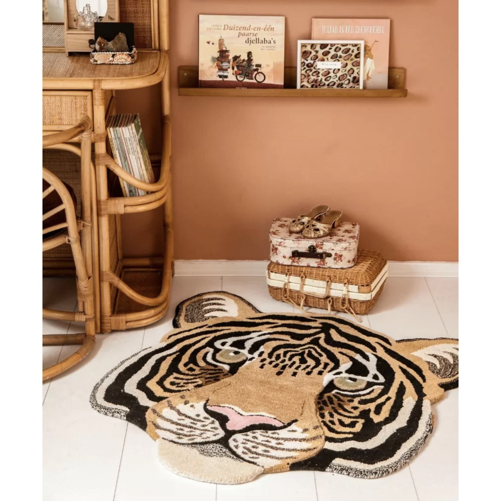 Doing Goods DOING GOODS Animal Head Rug Large
