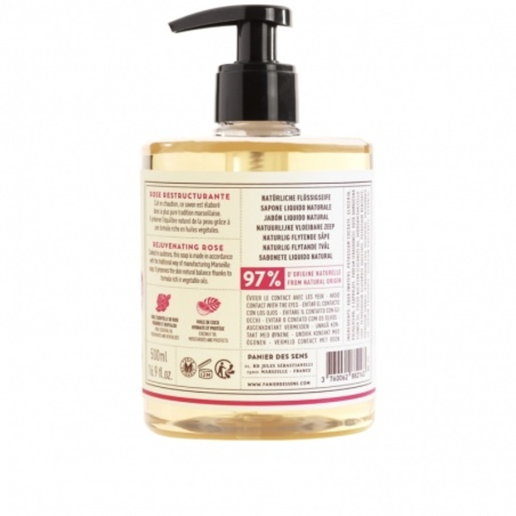 Panier Des Sens Liquid Marseille Soap 500ML