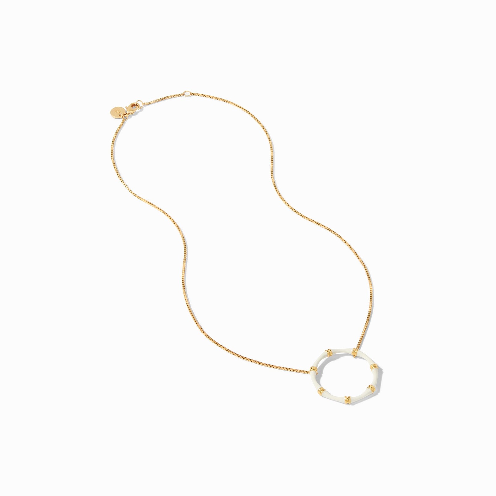Julie Vos Bamboo Delicate Gold Necklace