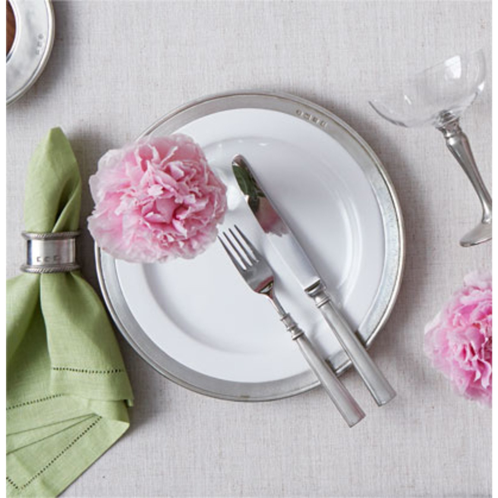 Match Pewter MATCH Convivio Dinner Plate White