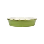 Italian Baker Pie Dish Green