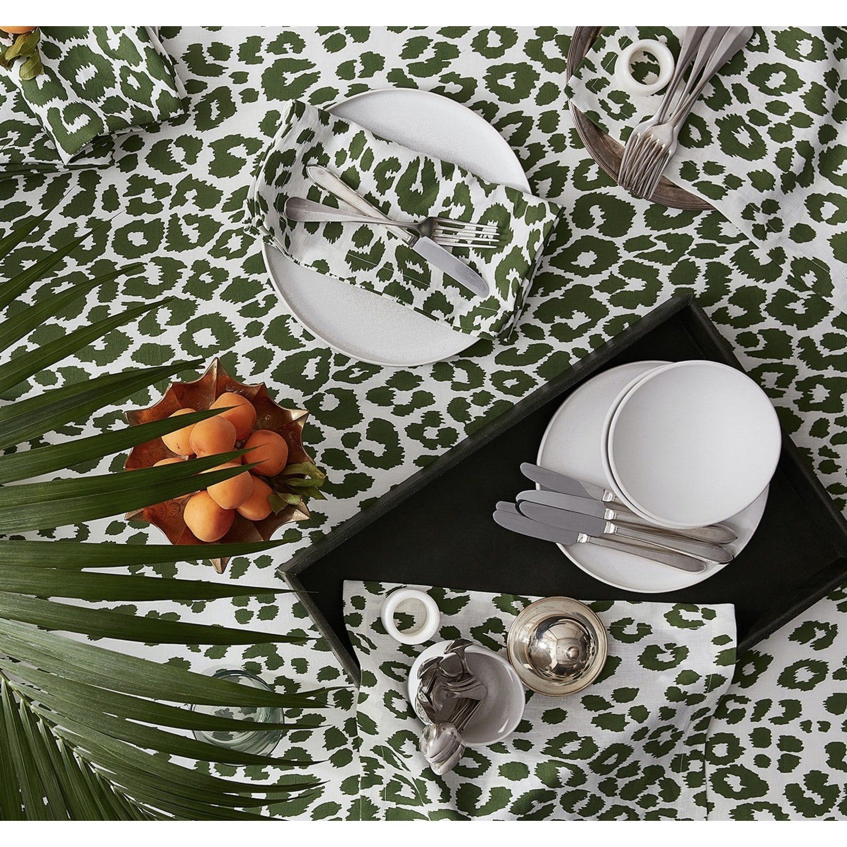 Matouk Iconic Leopard Collection