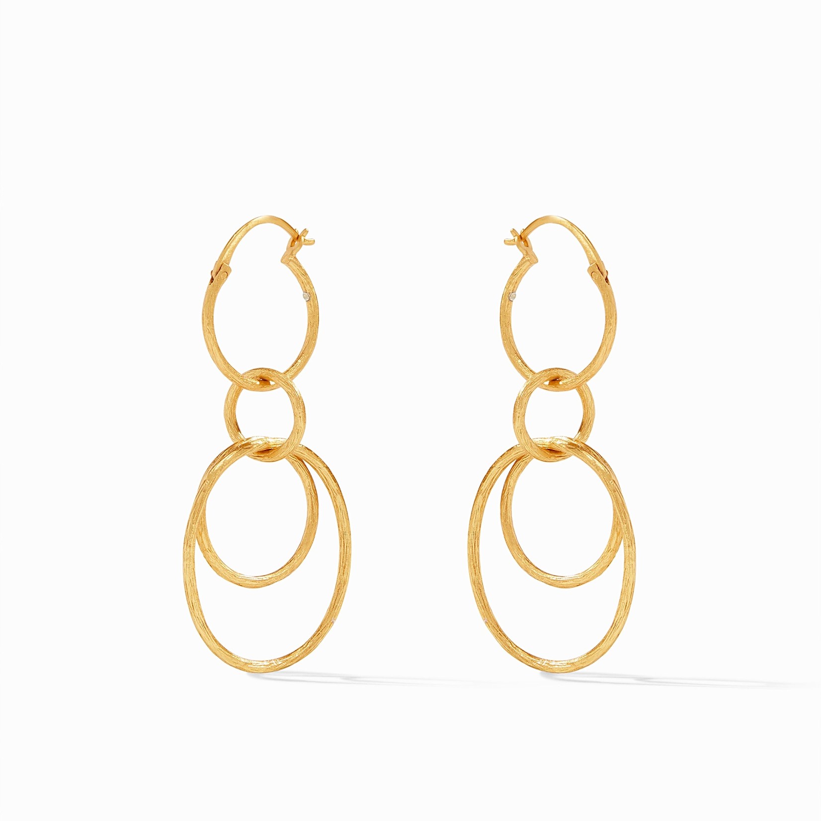 Julie Vos Simone 3-in-1 Earring Gold