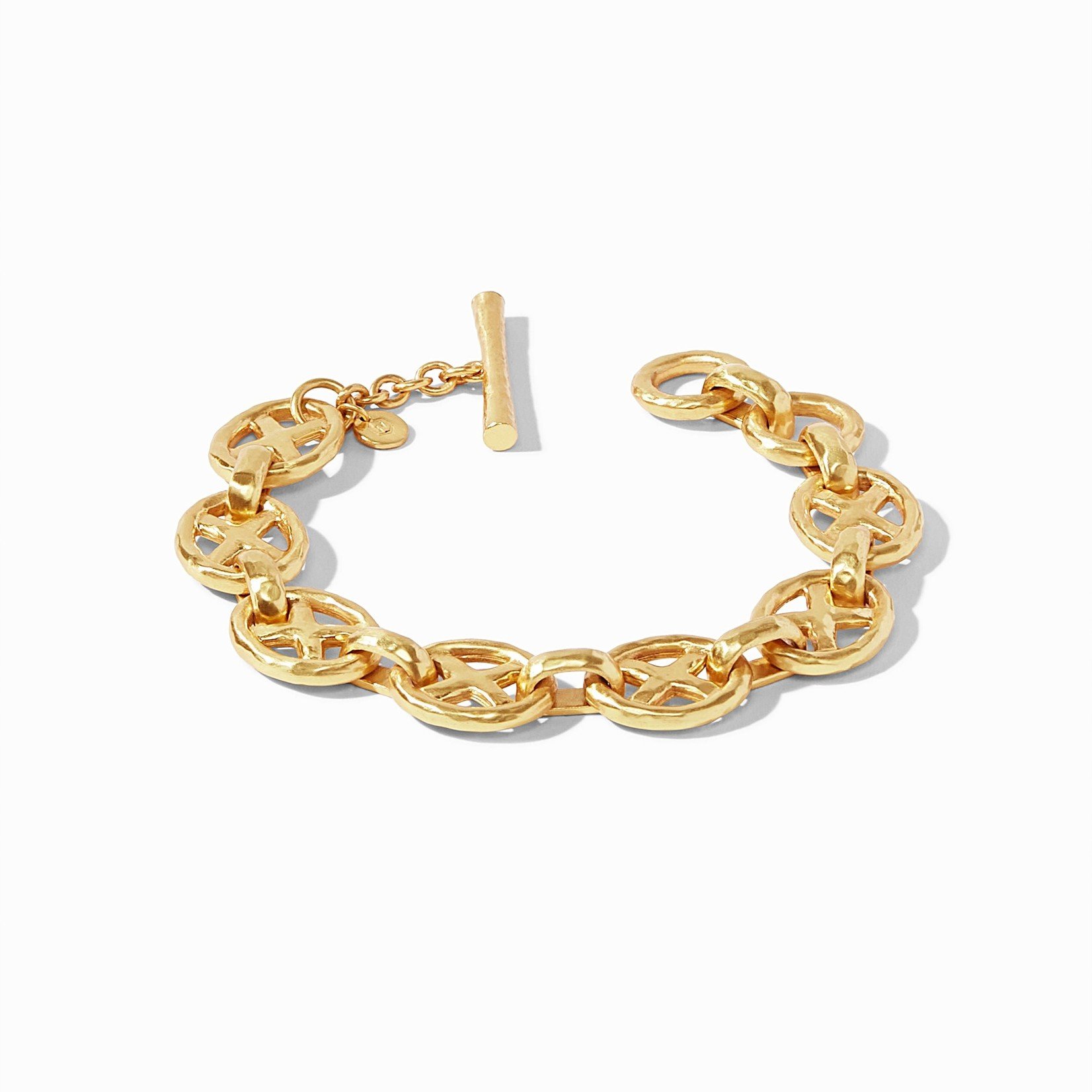 Julie Vos Avalon Demi Link Bracelet Gold