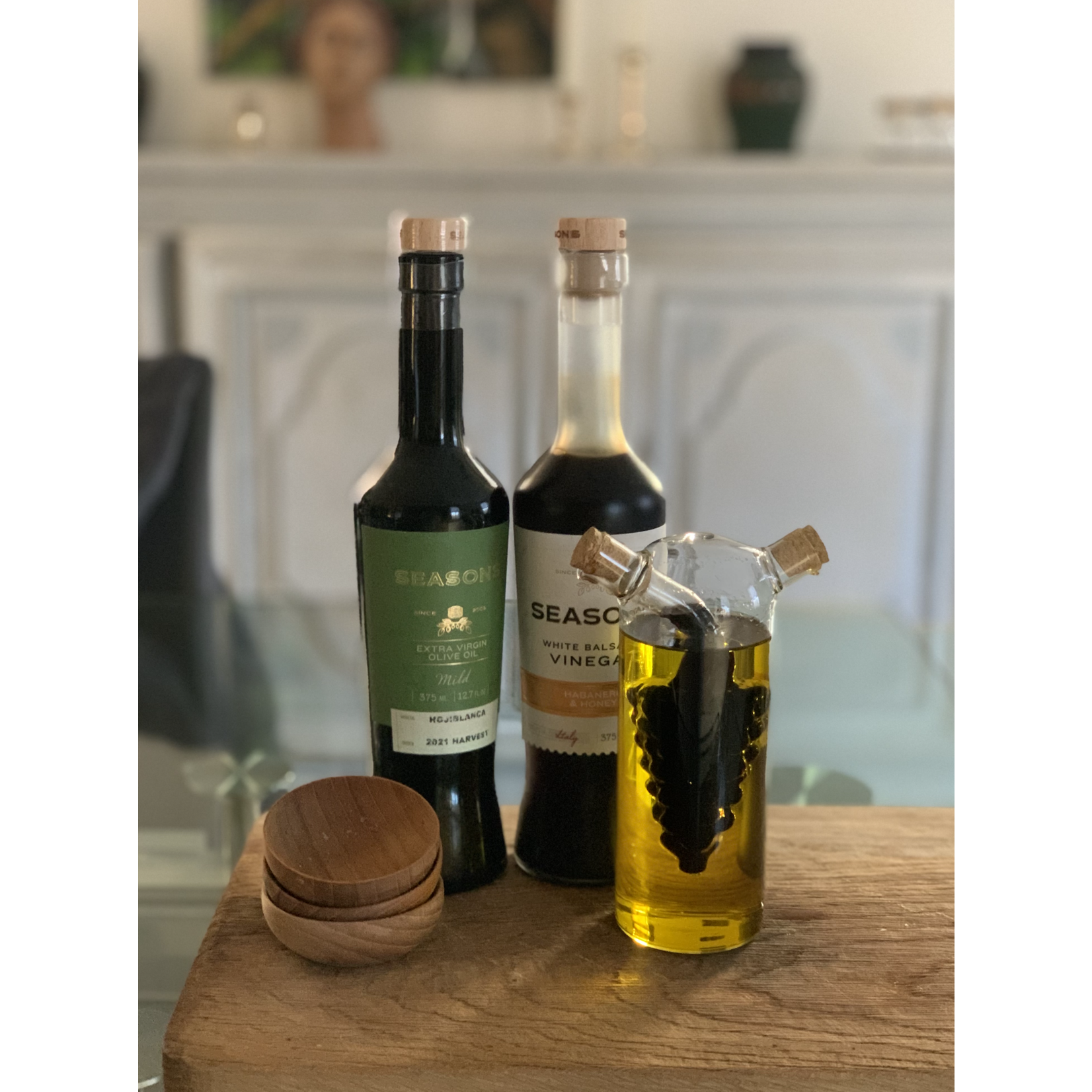 True Brand (Twine) Oil & Vinegar Cruet