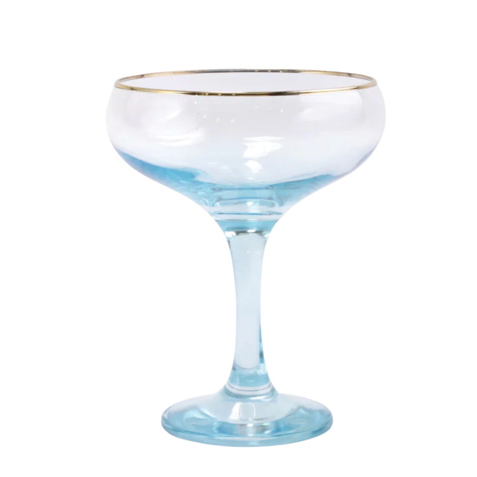 Rainbow Coupe Champagne Glass