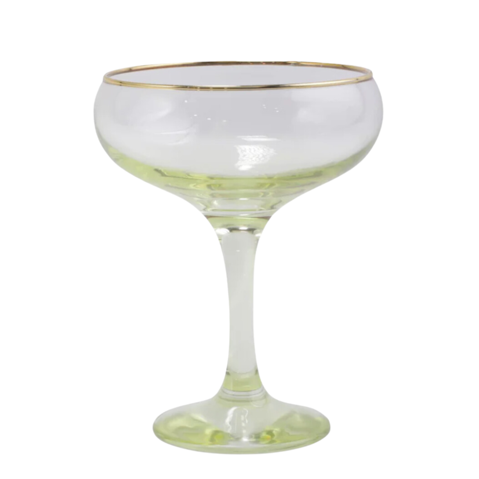 Rainbow Coupe Champagne Glass