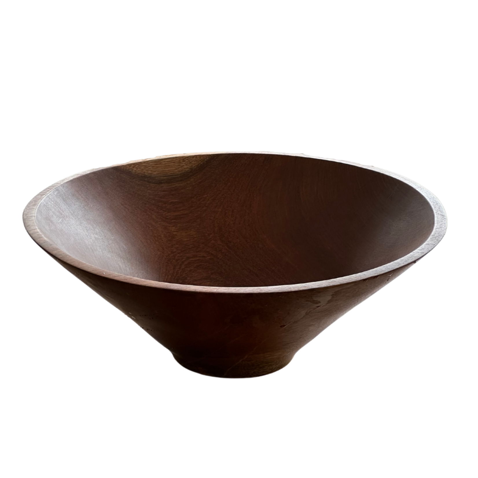 Be Home, Inc. Higuerilla Round Wooden Bowl 16"-17"