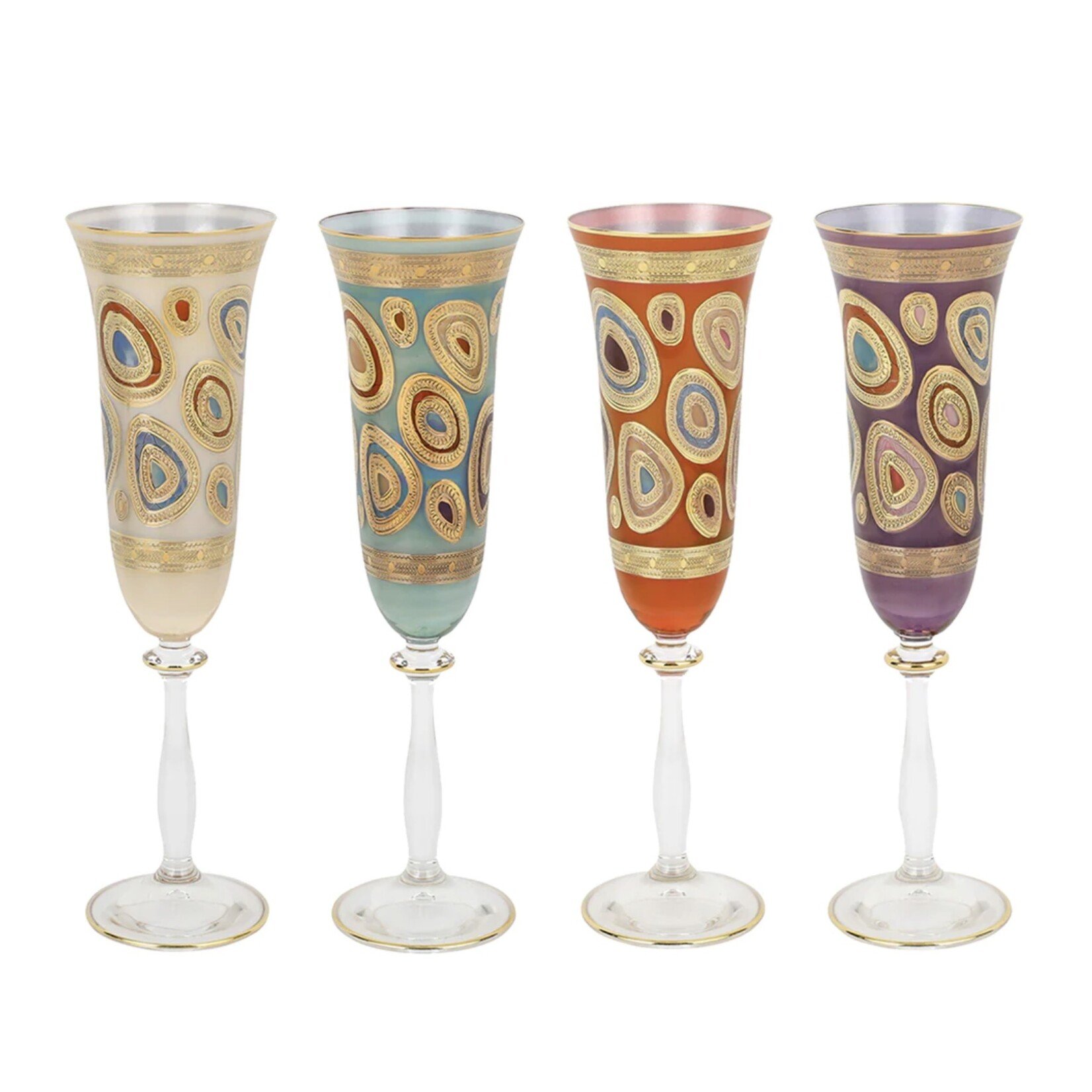 Vietri Regalia Champagne Glass