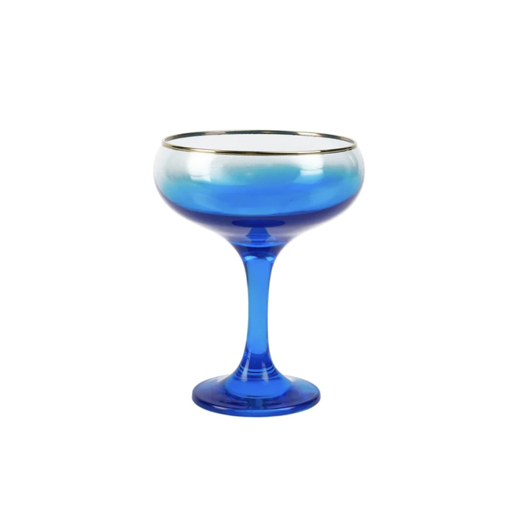 Rainbow Coupe Champagne Glass